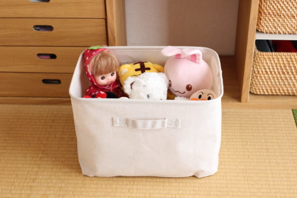 棉麻聚酯收納箱